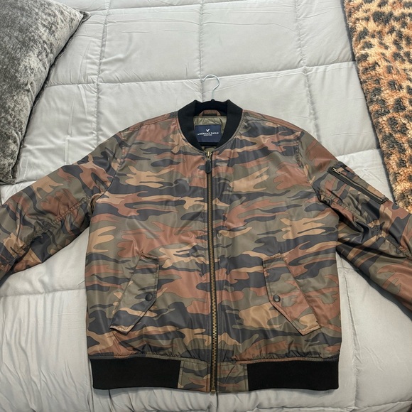 American Eagle bomber jacket - Picture 1 of 3
